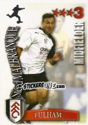 Cromo Steed Malbranque - Shoot Out Premier League 2003-2004 - Magicboxint
