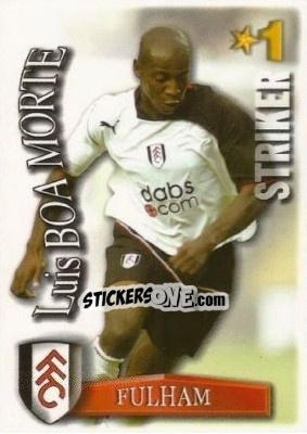 Sticker Luis Boa Morte - Shoot Out Premier League 2003-2004 n. 160 - Magicboxint