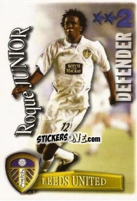 Sticker Roque Junior - Shoot Out Premier League 2003-2004 n. 166 - Magicboxint