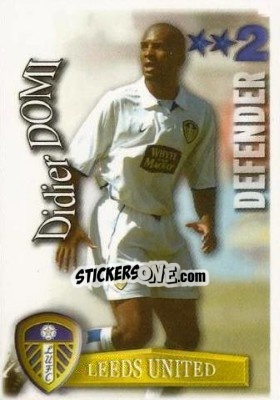 Sticker Didier Domi - Shoot Out Premier League 2003-2004 n. 171 - Magicboxint
