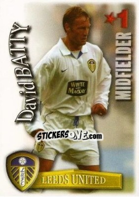 Sticker David Batty - Shoot Out Premier League 2003-2004 n. 173 - Magicboxint