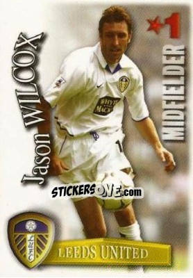 Sticker Jason Wilcox - Shoot Out Premier League 2003-2004 - Magicboxint