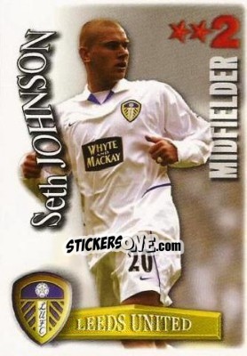 Sticker Seth Johnson - Shoot Out Premier League 2003-2004 - Magicboxint