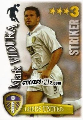 Sticker Mark Viduka - Shoot Out Premier League 2003-2004 - Magicboxint