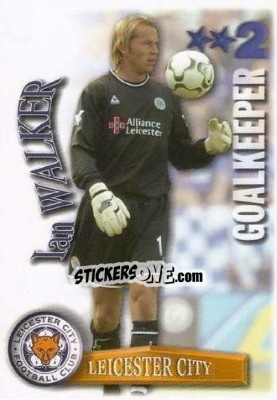 Sticker Ian Walker - Shoot Out Premier League 2003-2004 - Magicboxint