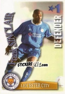Cromo Frank Sinclair - Shoot Out Premier League 2003-2004 n. 182 - Magicboxint