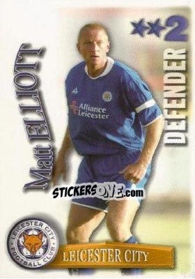 Sticker Matt Elliott - Shoot Out Premier League 2003-2004 - Magicboxint