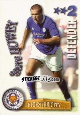 Sticker Steve Howey - Shoot Out Premier League 2003-2004 - Magicboxint