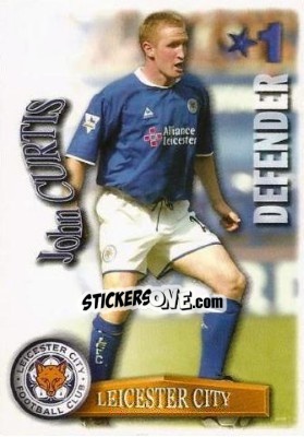 Sticker John Curtis - Shoot Out Premier League 2003-2004 - Magicboxint