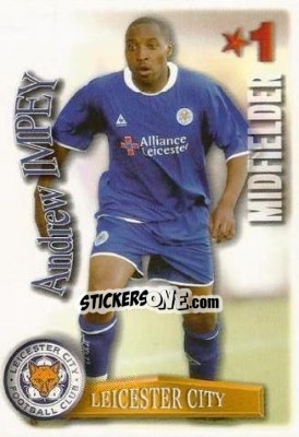 Sticker Andrew Impey - Shoot Out Premier League 2003-2004 - Magicboxint