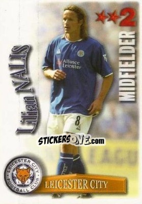 Sticker Lilian Nalis - Shoot Out Premier League 2003-2004 - Magicboxint