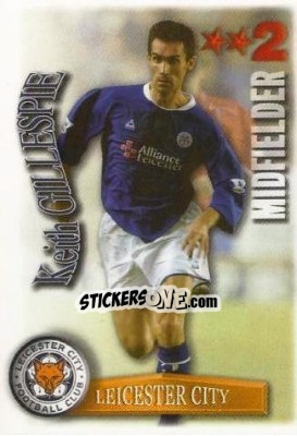 Sticker Keith Gillespie - Shoot Out Premier League 2003-2004 n. 194 - Magicboxint