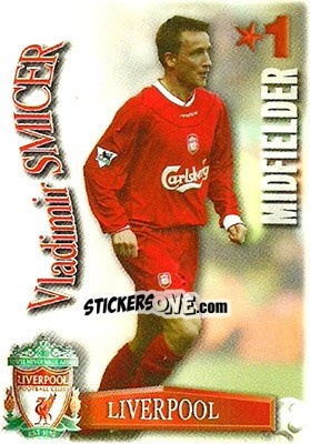 Sticker Vladimir Smicer - Shoot Out Premier League 2003-2004 - Magicboxint