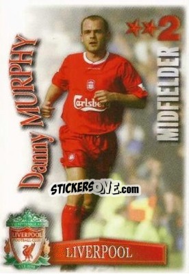 Sticker Danny Murphy - Shoot Out Premier League 2003-2004 - Magicboxint
