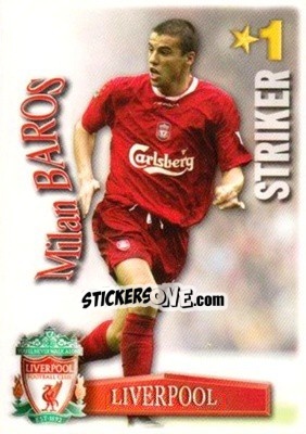 Cromo Milan Baros - Shoot Out Premier League 2003-2004 - Magicboxint