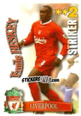Sticker Emile Heskey - Shoot Out Premier League 2003-2004 n. 214 - Magicboxint