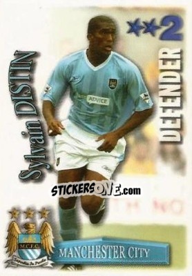 Sticker Sylvain Distin - Shoot Out Premier League 2003-2004 - Magicboxint