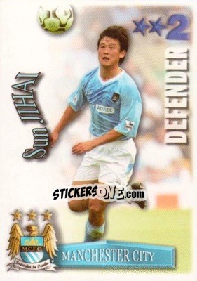 Sticker Sun Jihai - Shoot Out Premier League 2003-2004 - Magicboxint