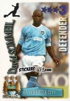 Sticker David Sommeil - Shoot Out Premier League 2003-2004 n. 221 - Magicboxint