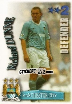 Cromo Richard Dunne - Shoot Out Premier League 2003-2004 - Magicboxint