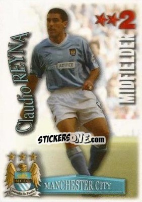 Sticker Claudio Reyna - Shoot Out Premier League 2003-2004 n. 225 - Magicboxint