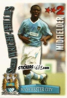 Sticker Shaun Wright-Phillips - Shoot Out Premier League 2003-2004 - Magicboxint