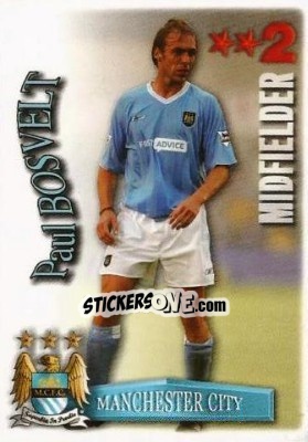 Sticker Paul Bosvelt - Shoot Out Premier League 2003-2004 - Magicboxint