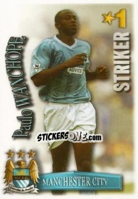 Sticker Paulo Wanchope - Shoot Out Premier League 2003-2004 - Magicboxint