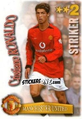 Sticker Cristiano Ronaldo - Shoot Out Premier League 2003-2004 n. 252 - Magicboxint