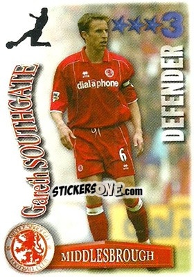 Sticker Gareth Southgate - Shoot Out Premier League 2003-2004 - Magicboxint