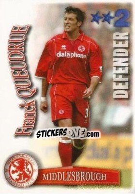 Sticker Franck Queudrue - Shoot Out Premier League 2003-2004 - Magicboxint