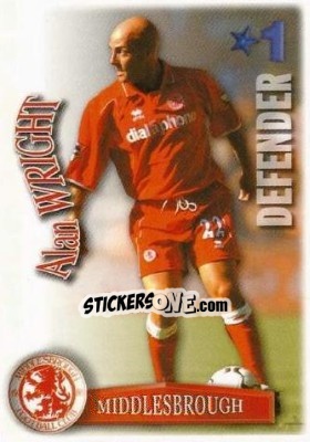 Sticker Alan Wright - Shoot Out Premier League 2003-2004 n. 259 - Magicboxint
