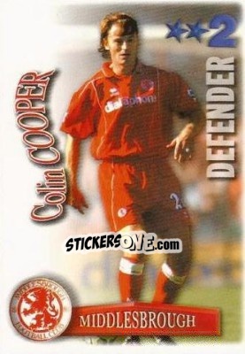 Sticker Colin Cooper - Shoot Out Premier League 2003-2004 - Magicboxint