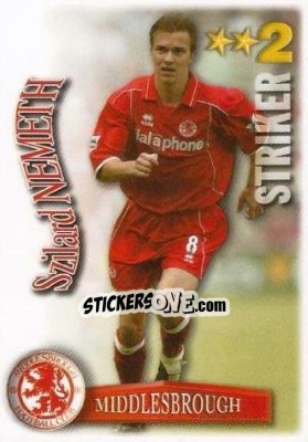 Sticker Szilard Nemeth - Shoot Out Premier League 2003-2004 n. 269 - Magicboxint