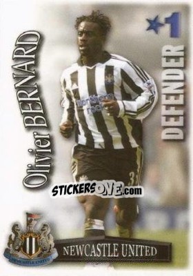 Sticker Olivier Bernard - Shoot Out Premier League 2003-2004 - Magicboxint