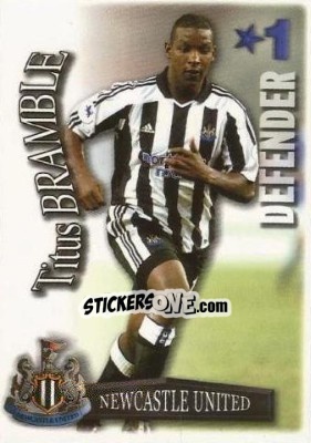 Sticker Titus Bramble - Shoot Out Premier League 2003-2004 n. 277 - Magicboxint