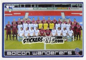 Sticker Team Photo - Premier League Inglese 2006-2007 n. 79 - Merlin