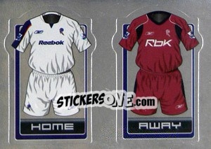 Sticker The Kits (a/b) - Premier League Inglese 2006-2007 - Merlin