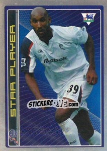Cromo Anelka (Star Player) - Premier League Inglese 2006-2007 - Merlin