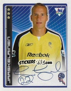 Sticker Jaaskelainen - Premier League Inglese 2006-2007 n. 82 - Merlin