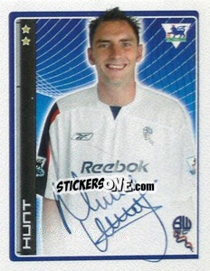 Sticker Nicky Hunt - Premier League Inglese 2006-2007 n. 84 - Merlin