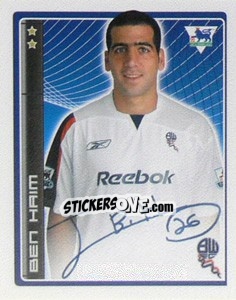 Sticker Ben Haim - Premier League Inglese 2006-2007 - Merlin