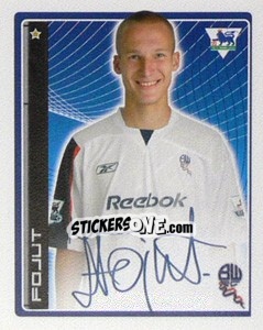 Sticker Fojut - Premier League Inglese 2006-2007 - Merlin