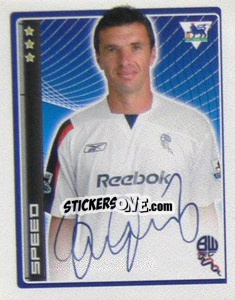Sticker Speed - Premier League Inglese 2006-2007 - Merlin
