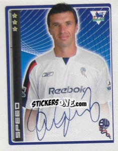 Cromo Speed - Premier League Inglese 2006-2007 n. 90 - Merlin