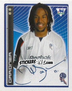 Sticker Gardner - Premier League Inglese 2006-2007 - Merlin
