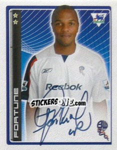 Sticker Fortune - Premier League Inglese 2006-2007 n. 94 - Merlin