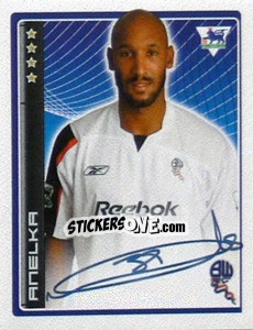 Sticker Anelka - Premier League Inglese 2006-2007 n. 99 - Merlin