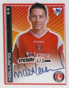Figurina Holland - Premier League Inglese 2006-2007 - Merlin