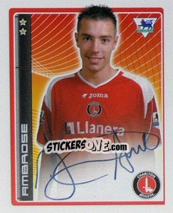 Sticker Ambrose - Premier League Inglese 2006-2007 n. 119 - Merlin
